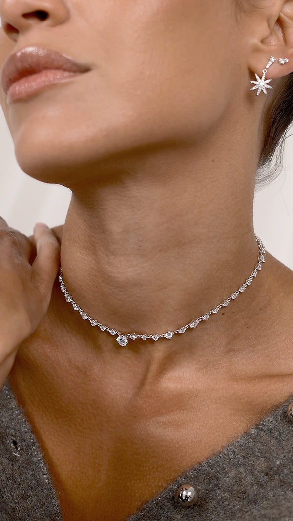 Phoenix Baby Necklace Sterling Silver