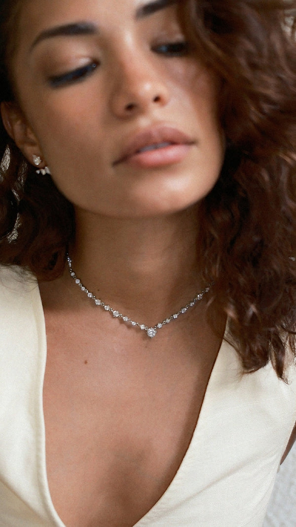 Phoenix Baby Necklace Sterling Silver