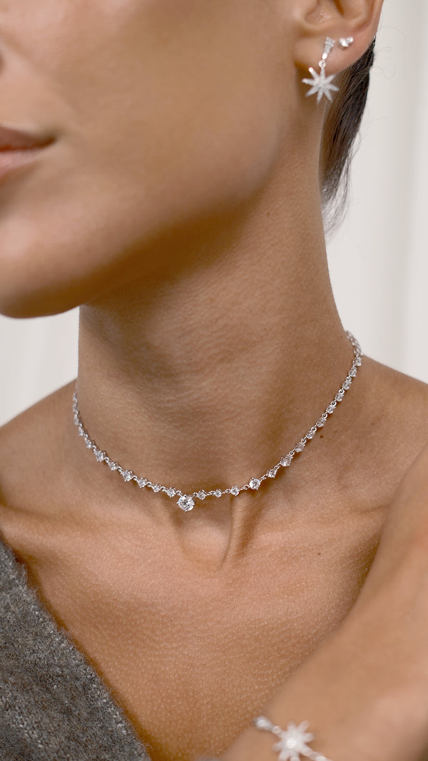 Phoenix Baby Necklace Sterling Silver