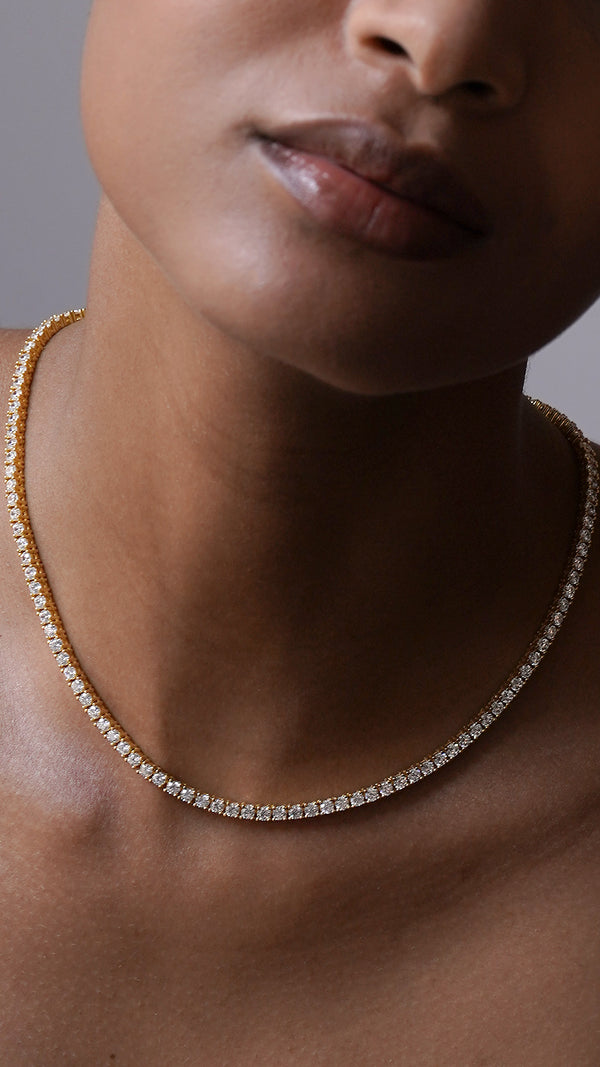 Prudence Necklace Gold Vermeil