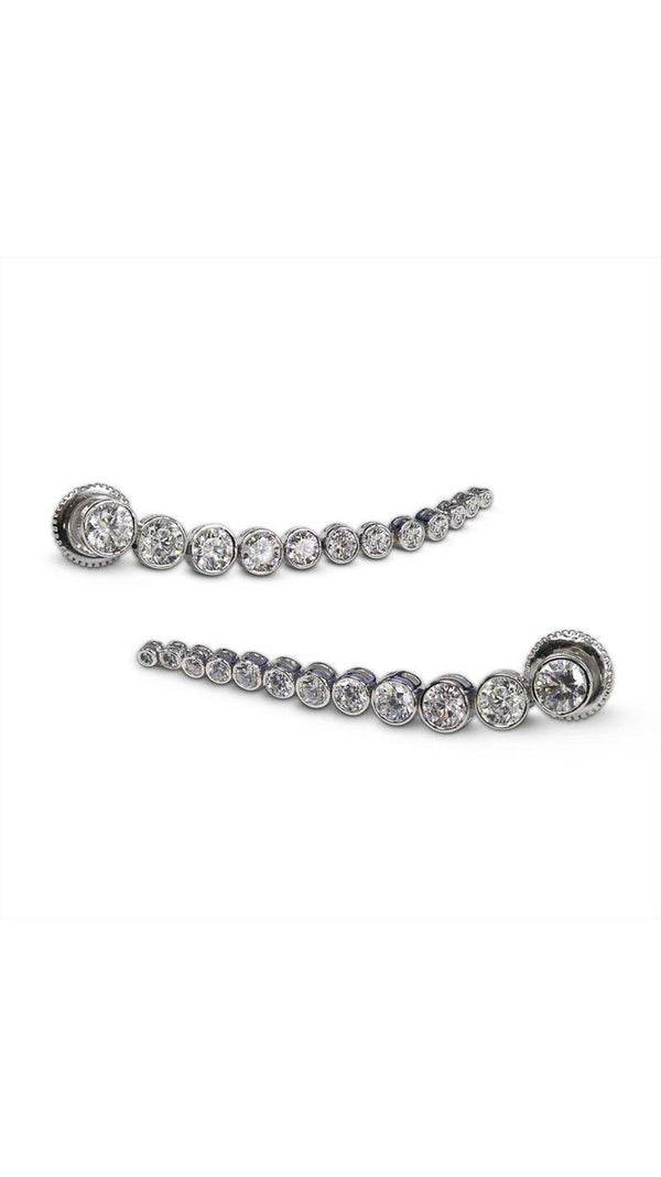 Quentin Earrings Sterling Silver