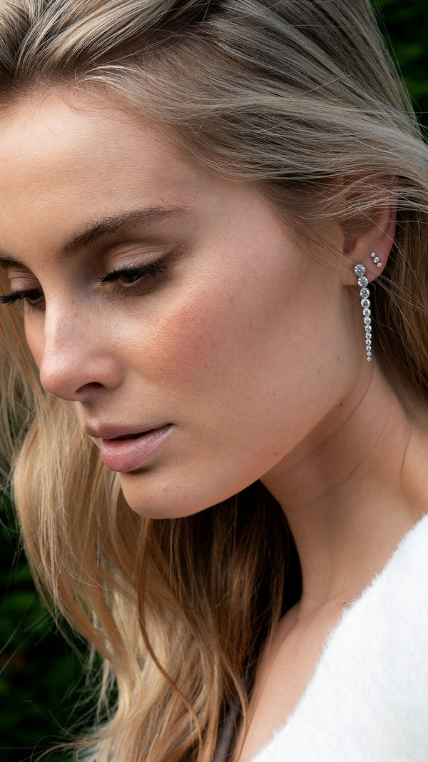 Quentin Earrings Sterling Silver