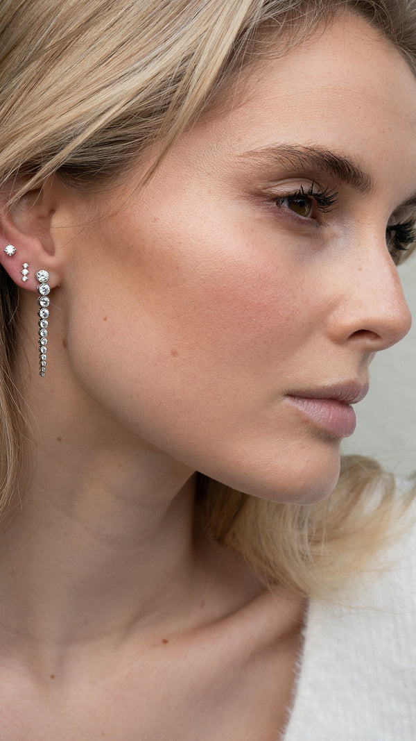 Quentin Earrings Sterling Silver