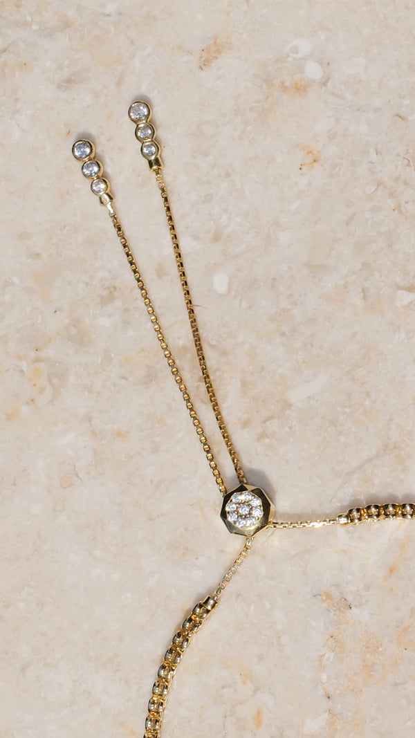 Quentin Bracelet Gold Vermeil