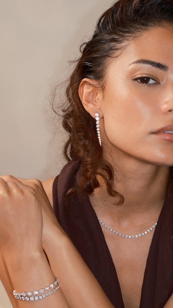 Quentin Earrings Sterling Silver