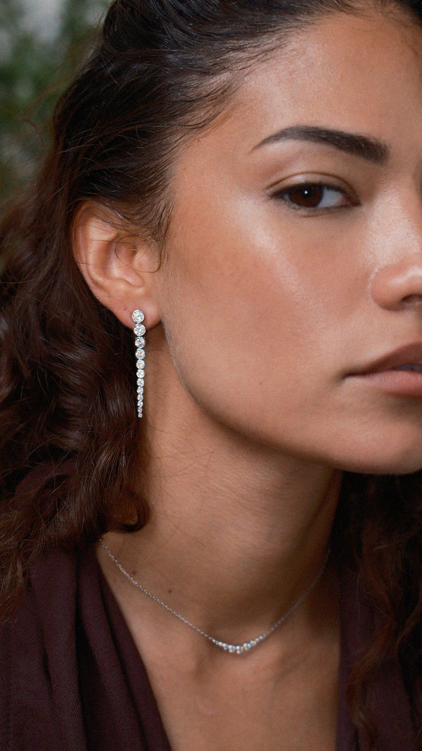 Quentin Earrings Sterling Silver