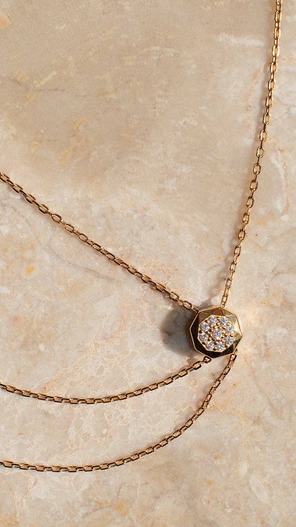 Ramy Necklace Gold Vermeil