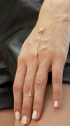 Rigel Hand Bracelet 18K Gold Vermeil