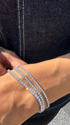 IGI Certified Lab Diamond Bracelet in 14K White Gold