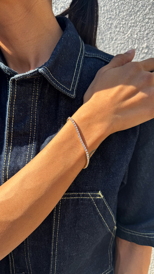 Lab Diamond Bracelet for Everyday Wear