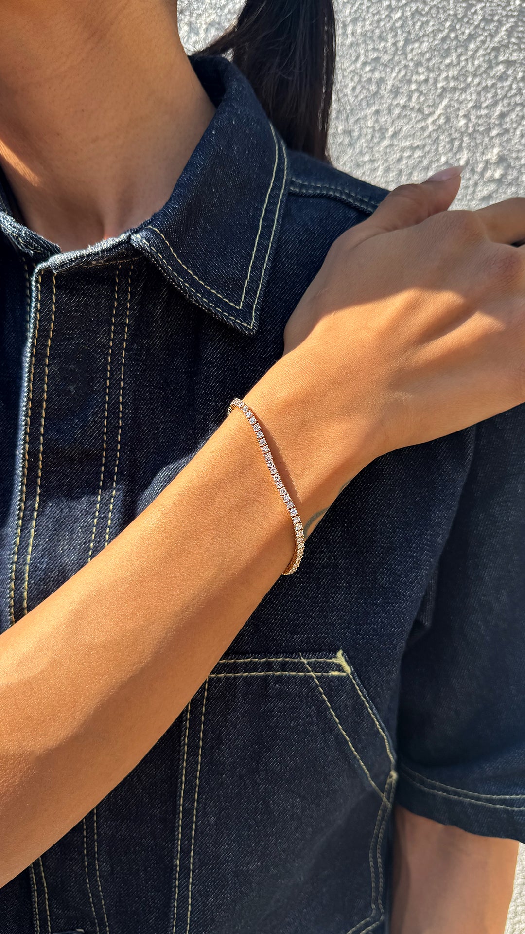 Lab Diamond Bracelet for Everyday Wear