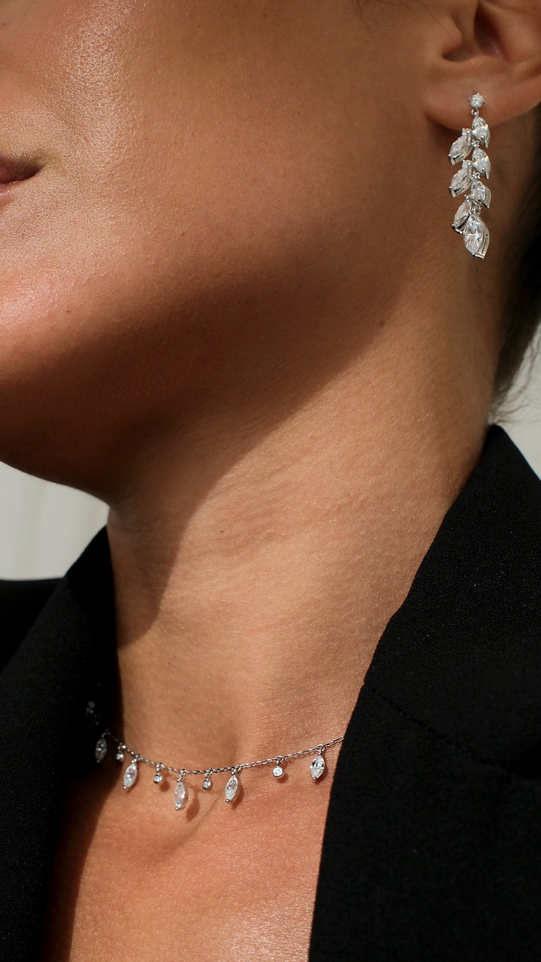 Sade Earrings Sterling Silver