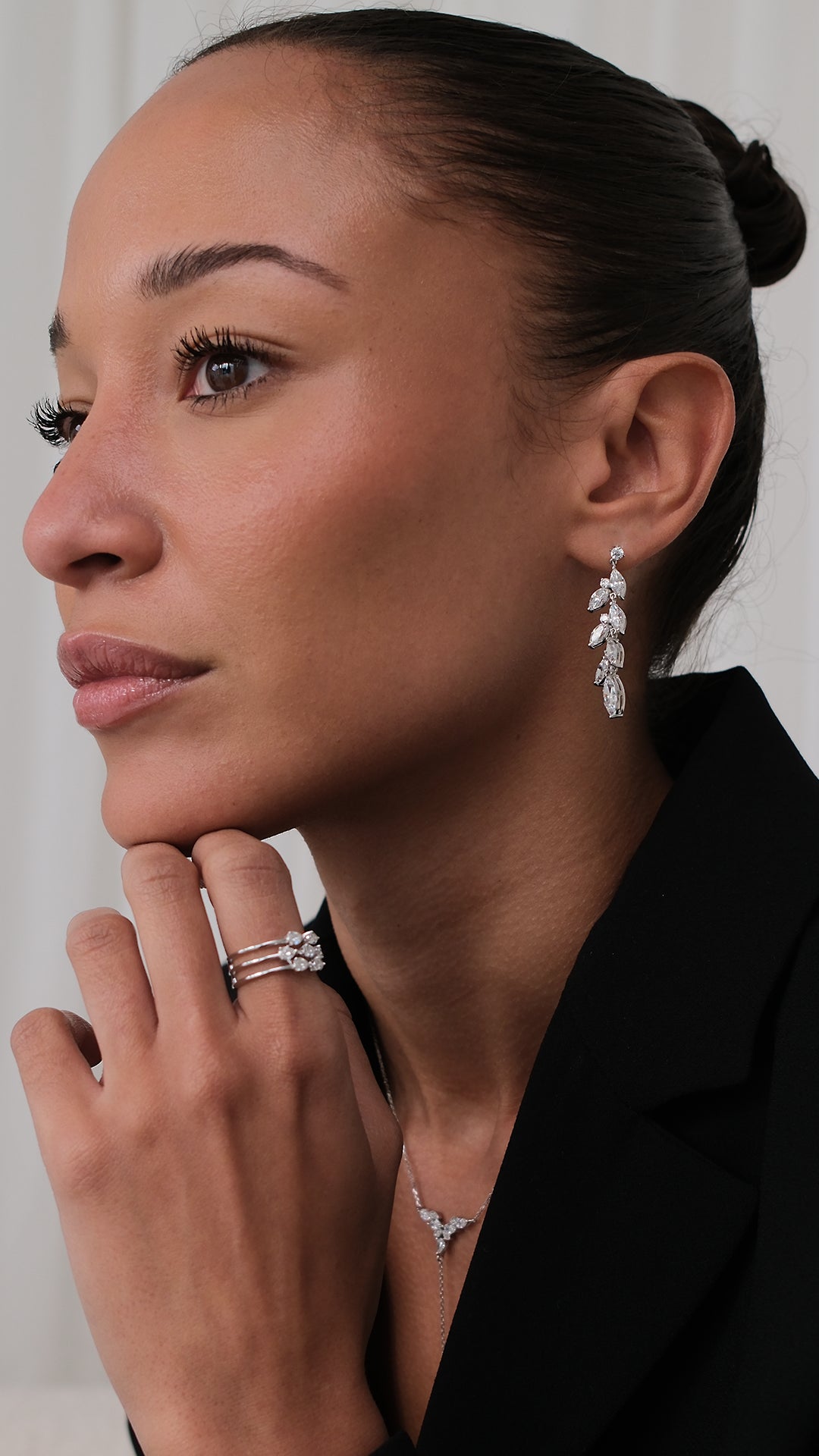 Sade Earrings Sterling Silver