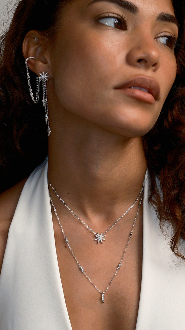 Cosmo Necklace Sterling Silver