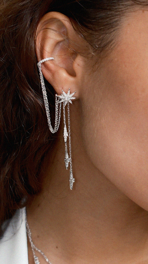 Sargas Cuff Earring Sterling Silver