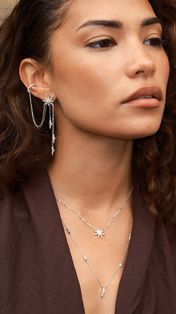 Sargas Cuff Earring Sterling Silver