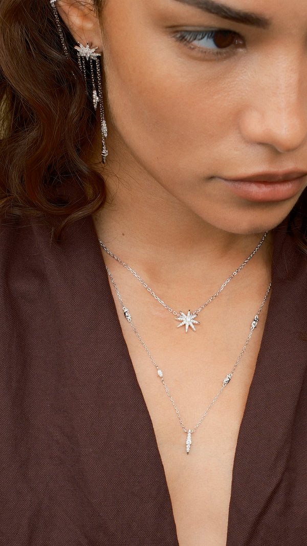 Cosmo Necklace Sterling Silver
