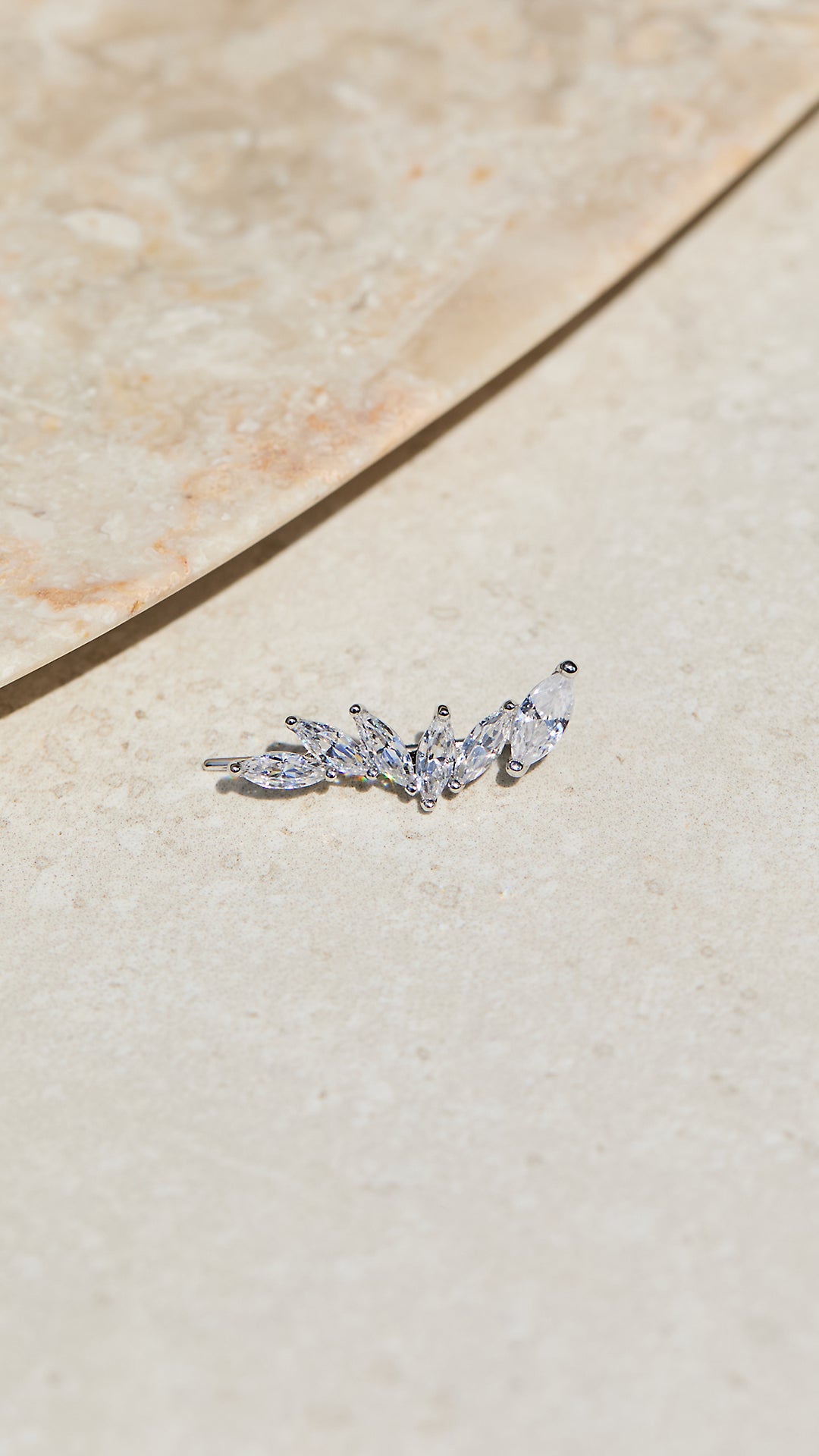 Skylar Climber Earrings Sterling Silver