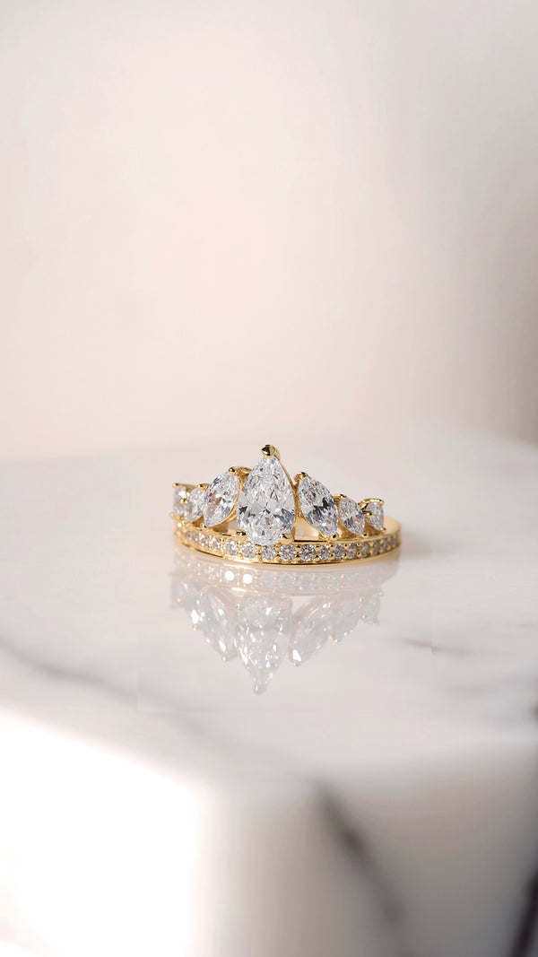 Solana Ring Gold Vermeil