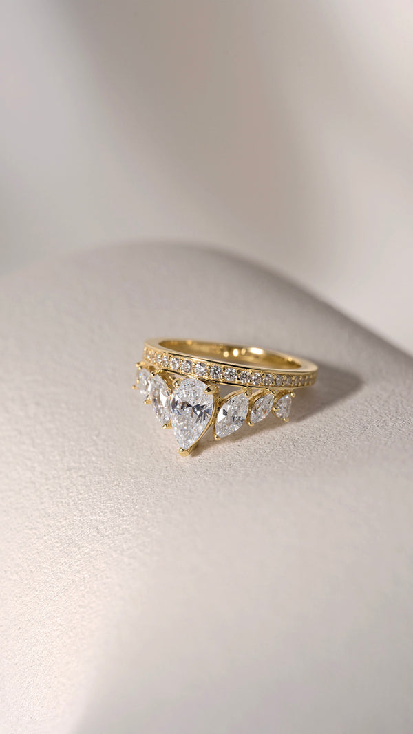 Solana Ring Gold Vermeil