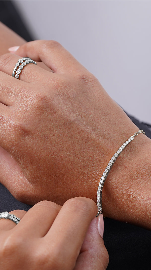 Aimee Bracelet Sterling Silver