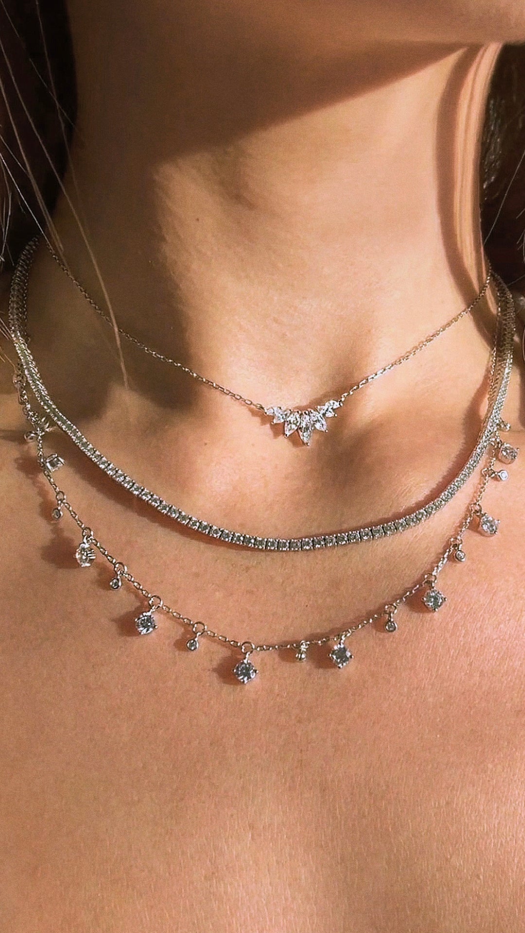Lisbet Necklace Sterling Silver