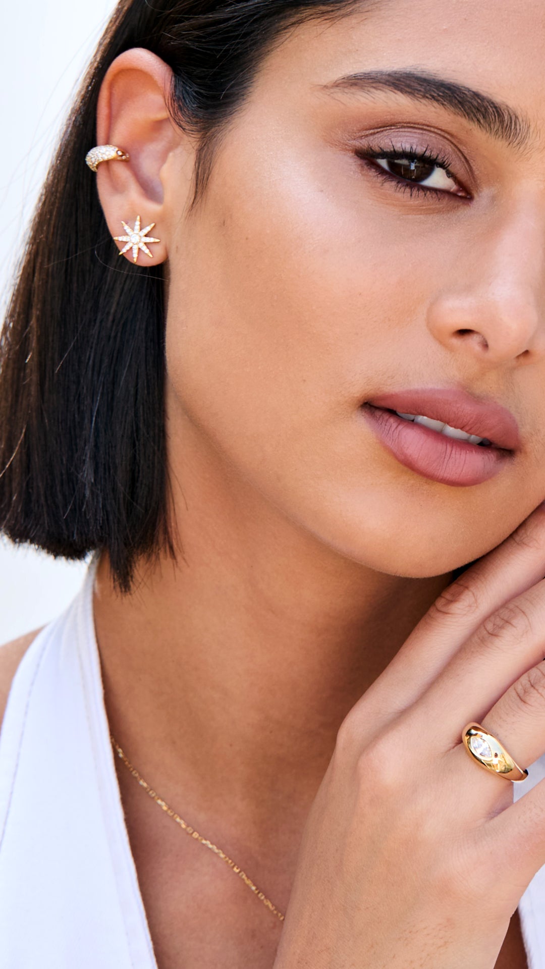 Sydney Marquise Ring Gold Vermeil