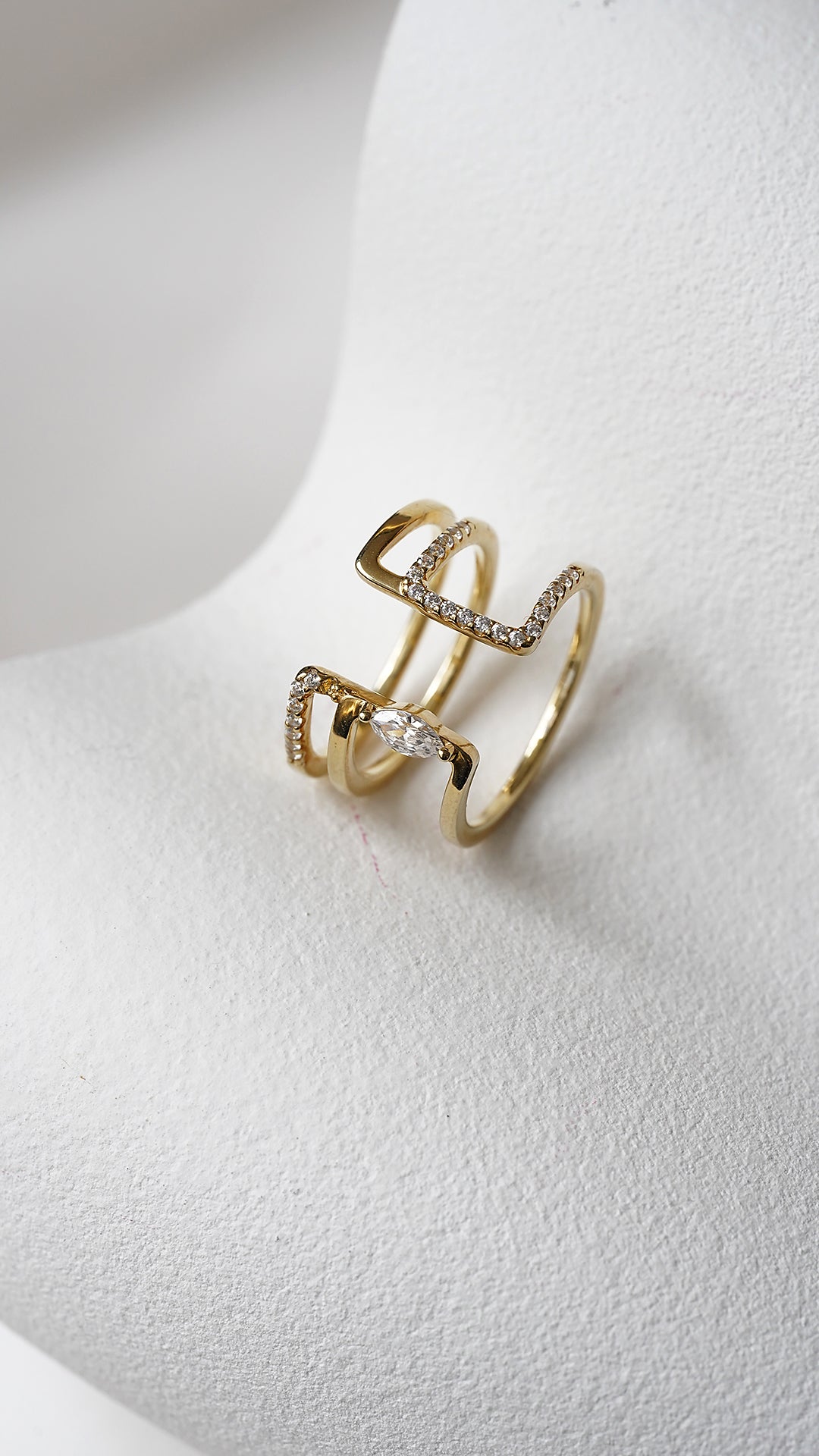Telma Ring Gold Vermeil