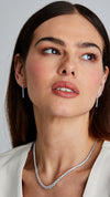Sophisticated tennis necklace for minimal and modern looks