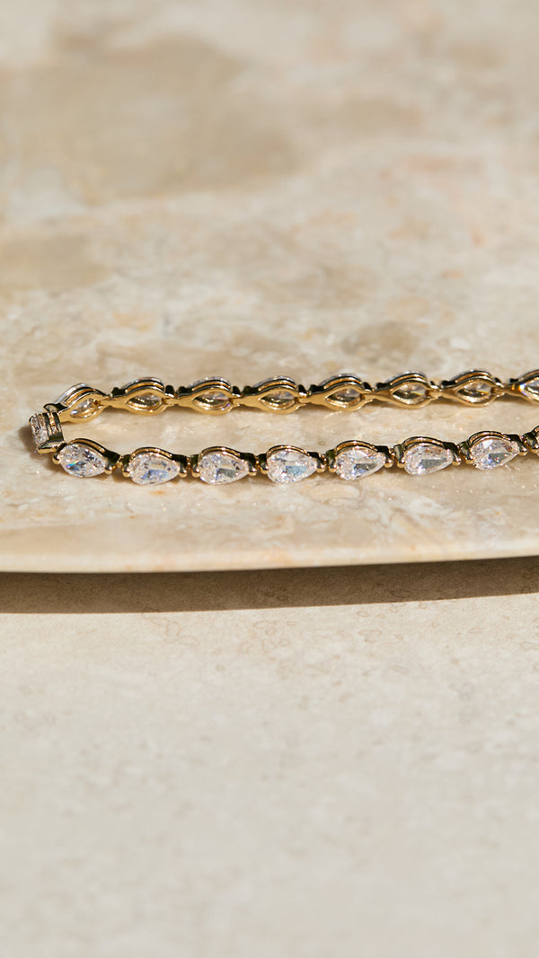 Tegan Bracelet Gold Vermeil