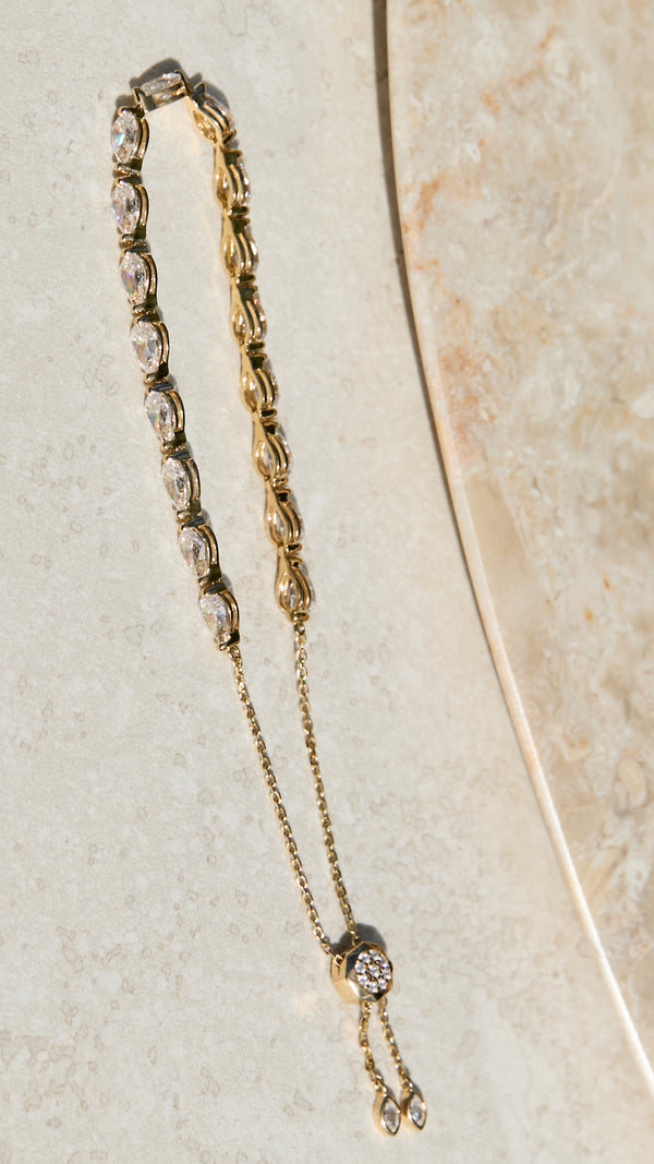 Tegan Bracelet Gold Vermeil