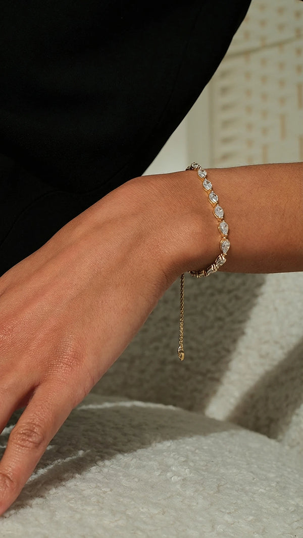 Tegan Bracelet Gold Vermeil