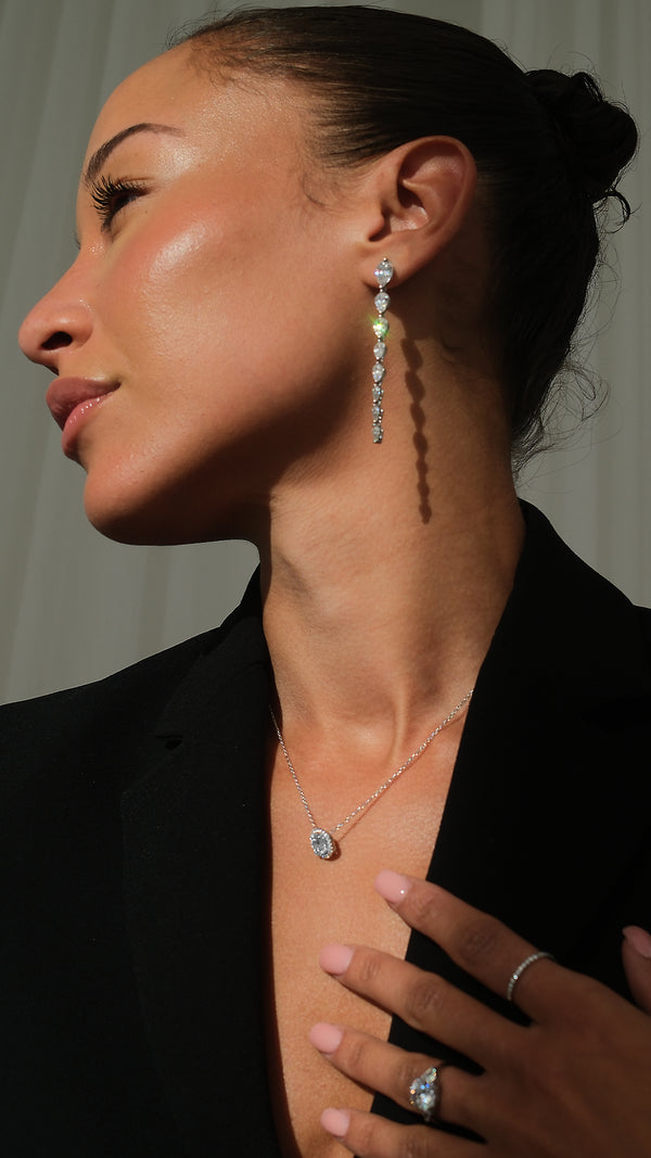 Tegan Earrings Sterling Silver