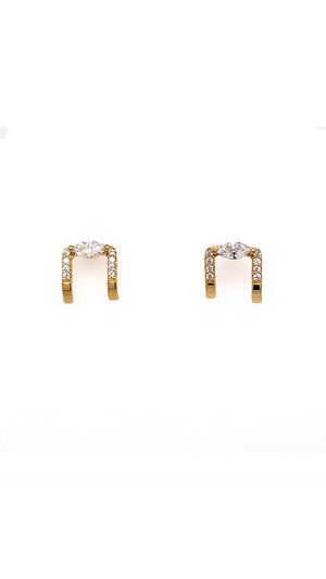 Telma Earring Gold Vermeil