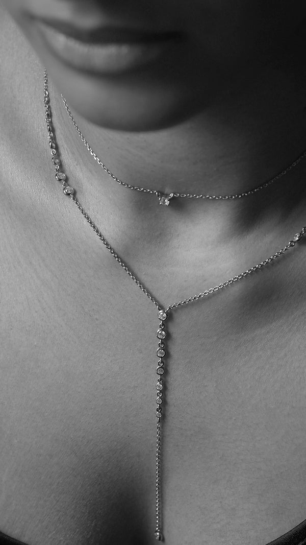 Thiya Necklace Sterling Silver