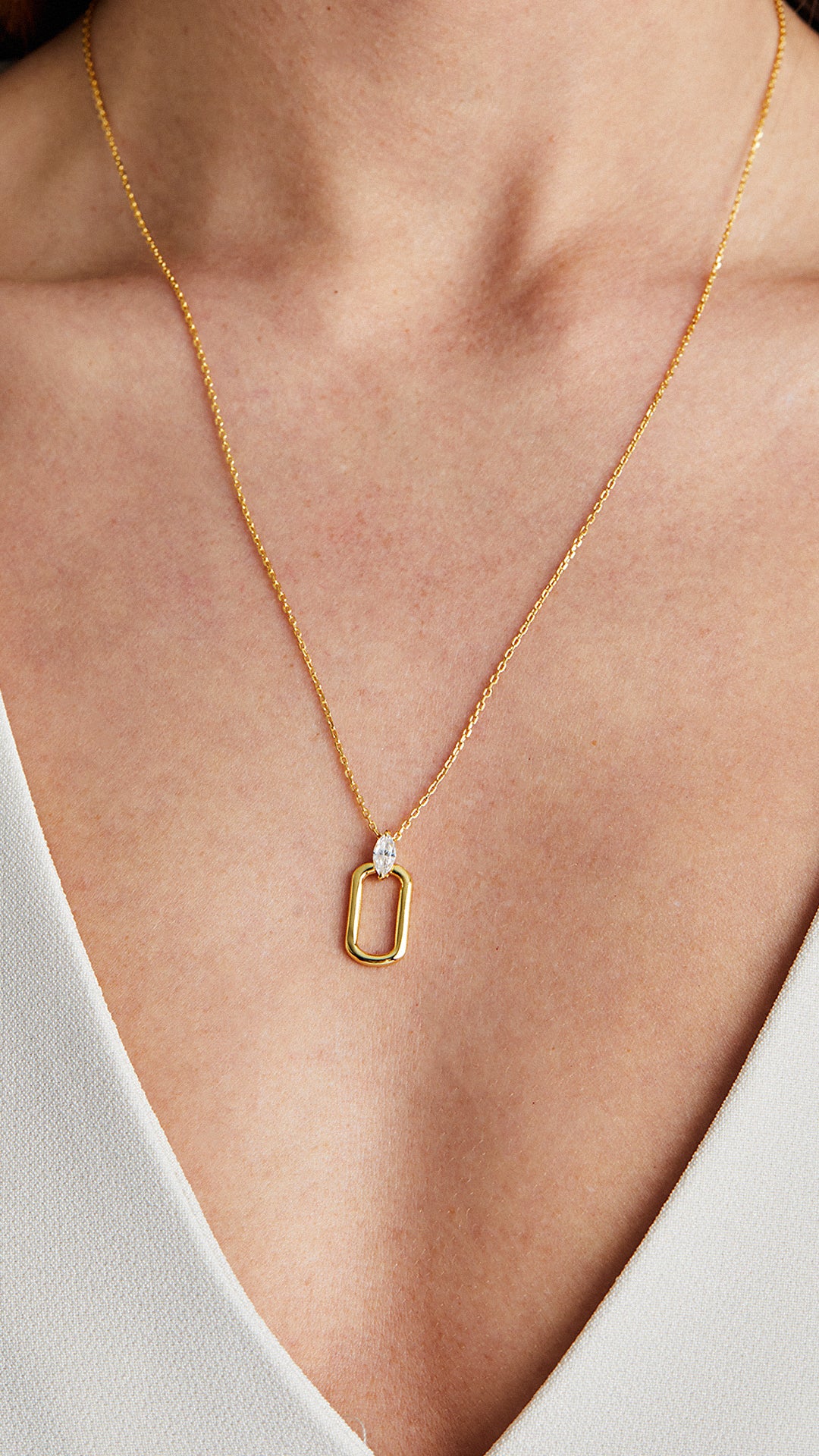 Tori Necklace Gold Vermeil