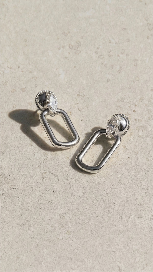 Tori Earrings Sterling Silver