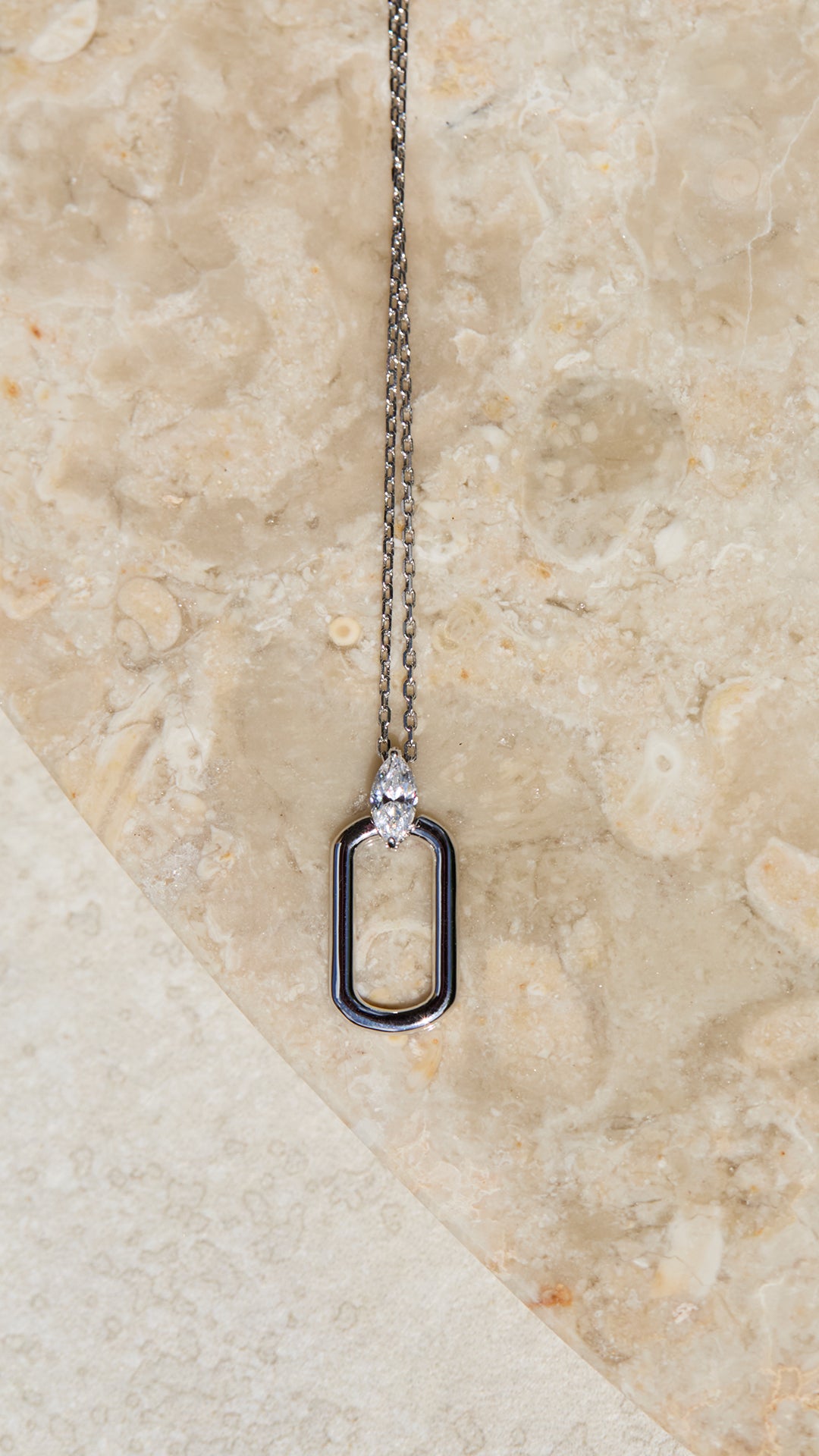 Tori Necklace Sterling Silver