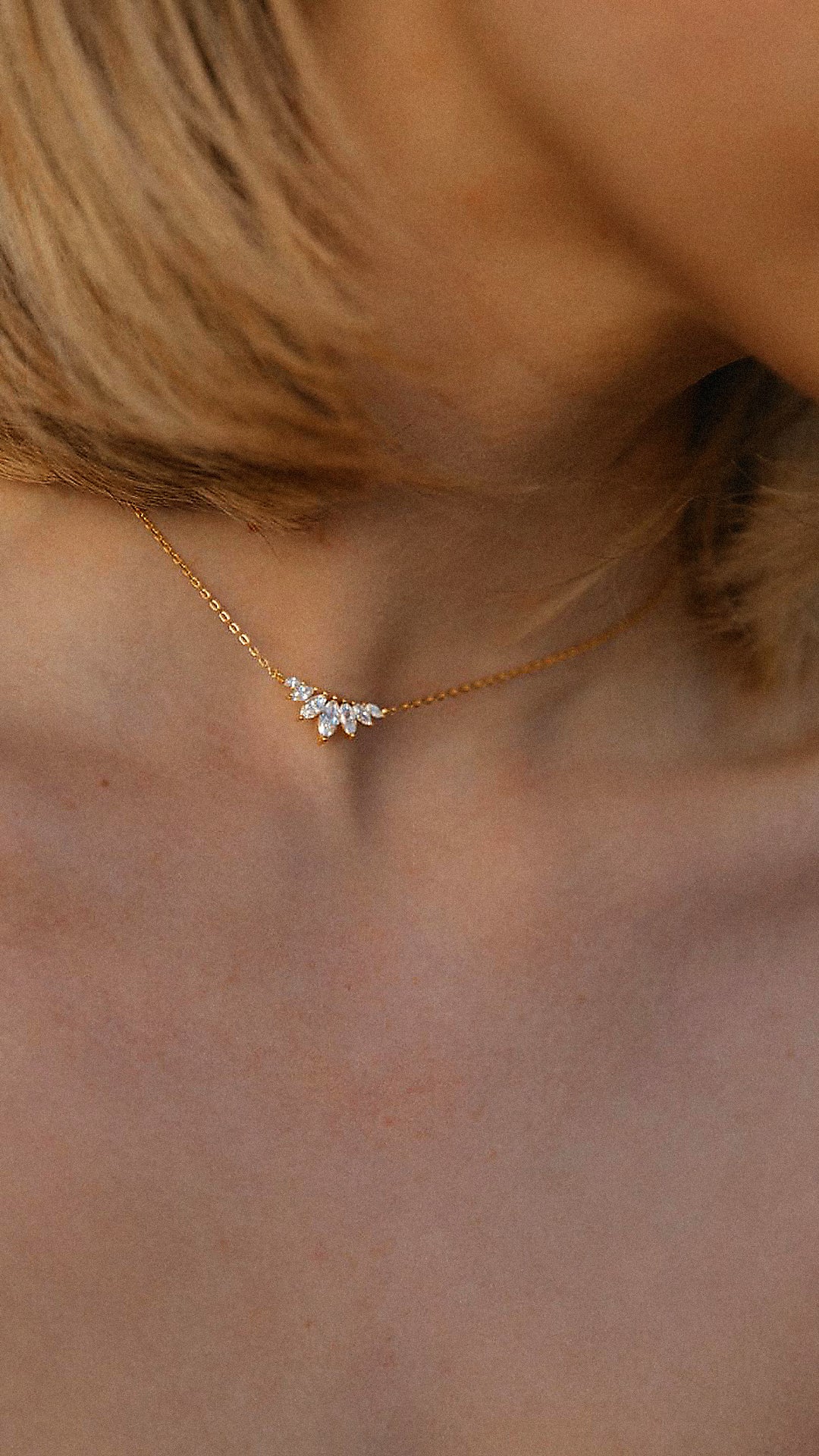 Tulisa Necklace Gold Vermeil