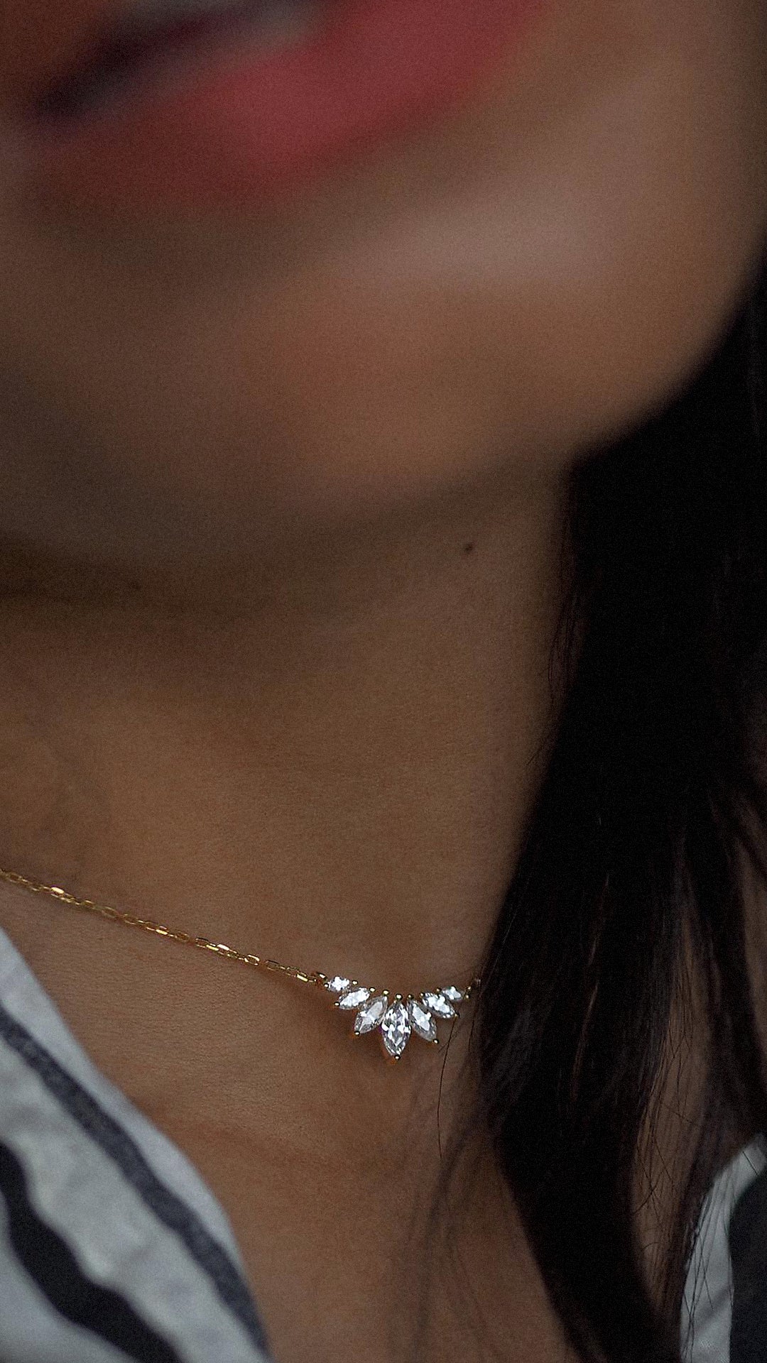 Tulisa Necklace Gold Vermeil