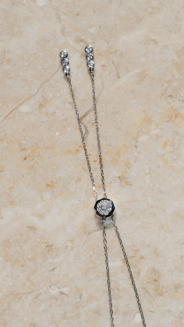 Tulisa Necklace Sterling Silver