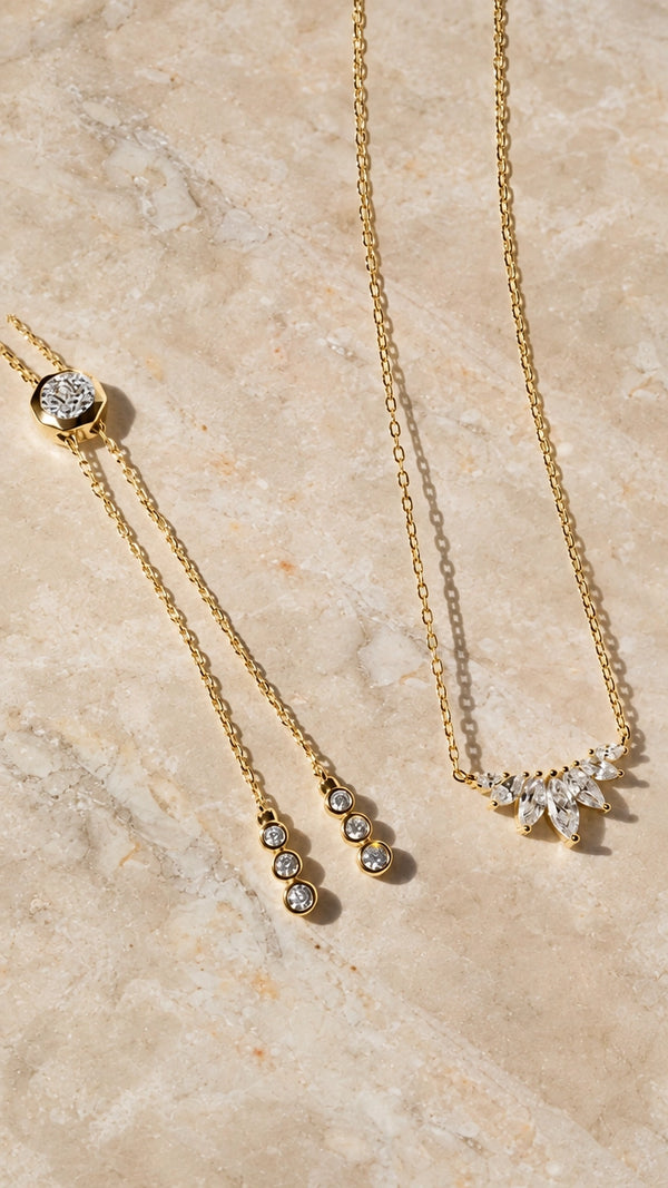 Tulisa Necklace Gold Vermeil