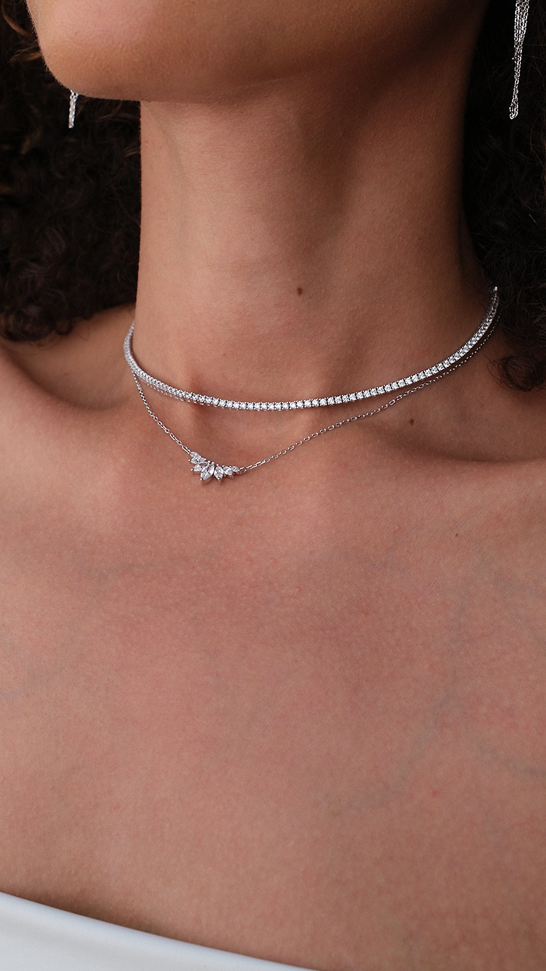 Tulisa Necklace Sterling Silver