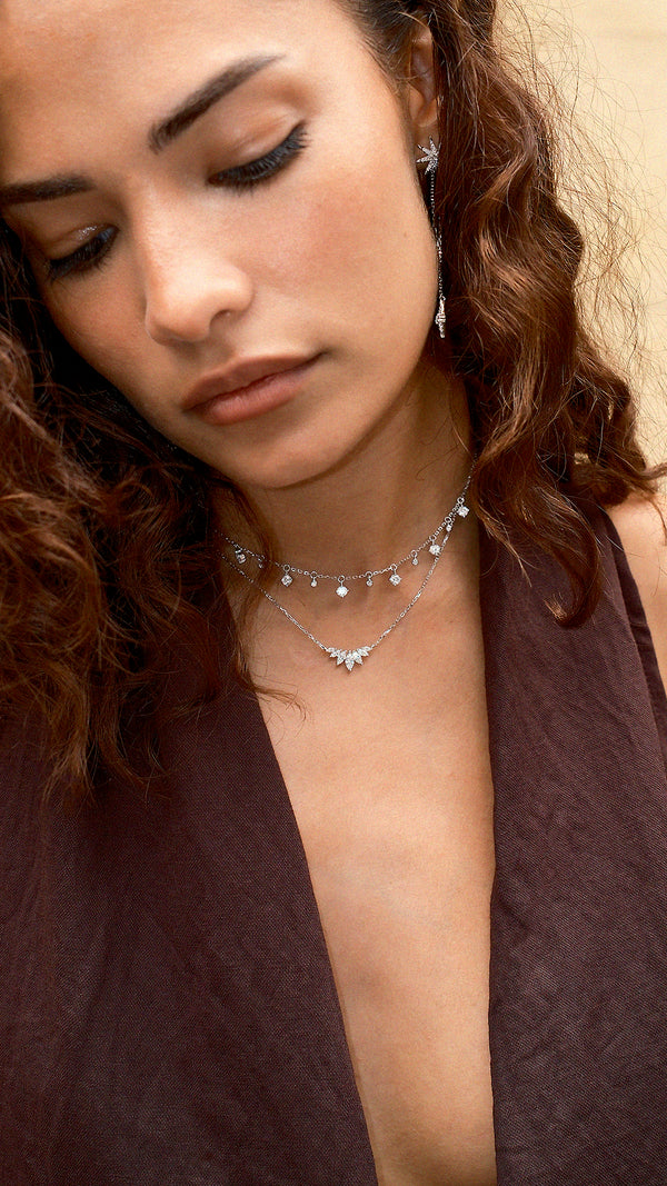 Lisbet Necklace Sterling Silver