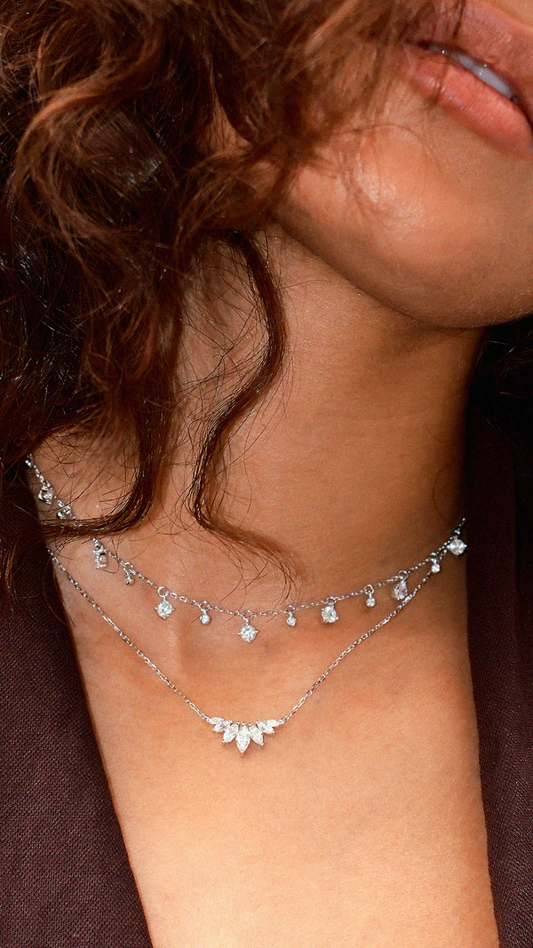 Lisbet Necklace Sterling Silver