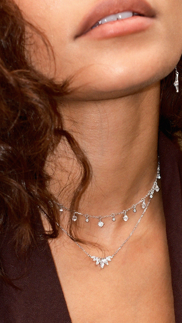 Lisbet Necklace Sterling Silver