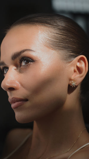 Vega Studs Gold Vermeil