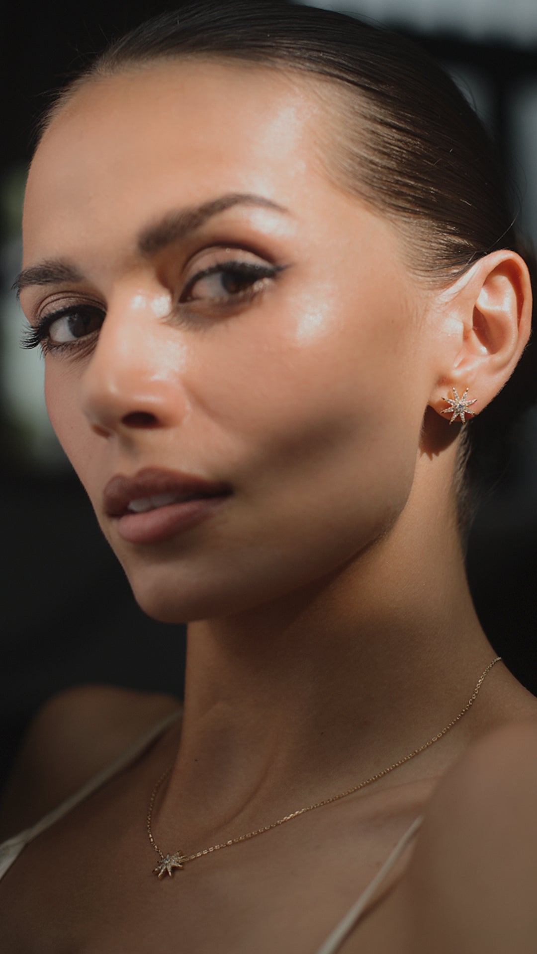 Vega Studs Gold Vermeil
