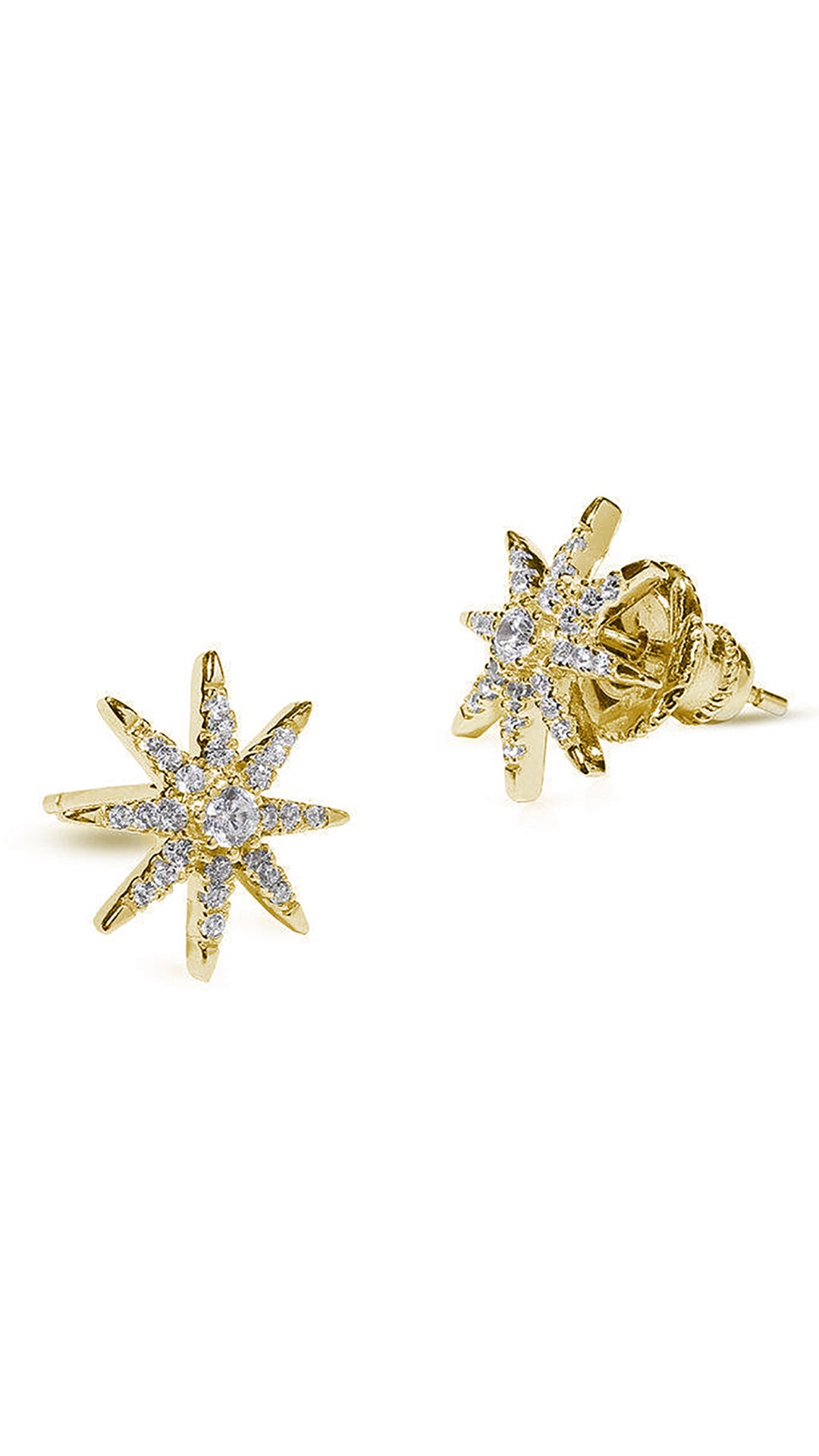 Vega Studs 18K Gold Vermeil