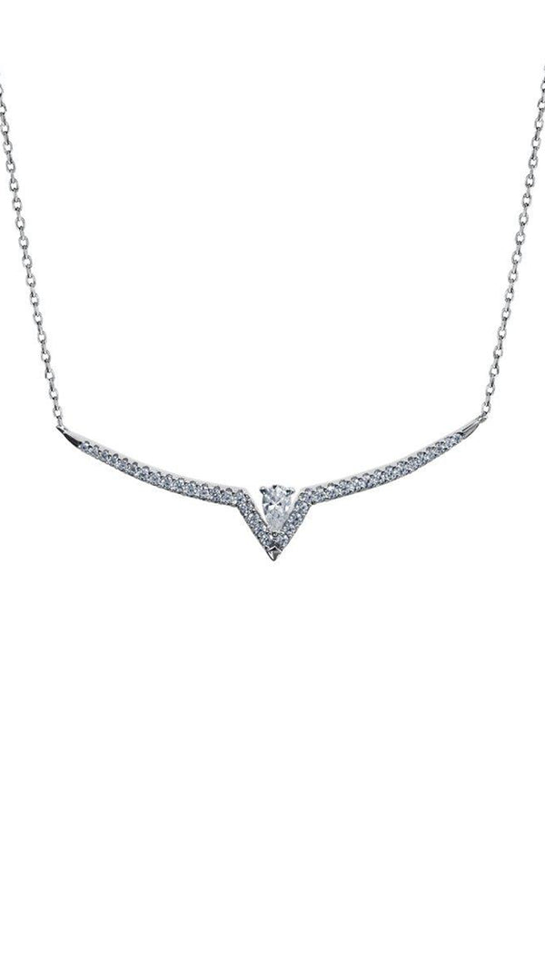 Victoria Necklace Sterling Silver